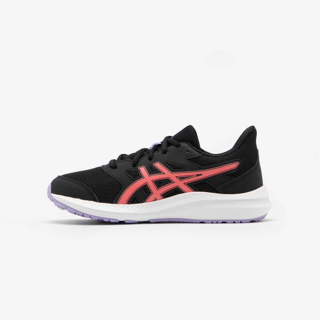 GIRLS' ASICS - JOLT 4 RUNNING SHOES - BLACK