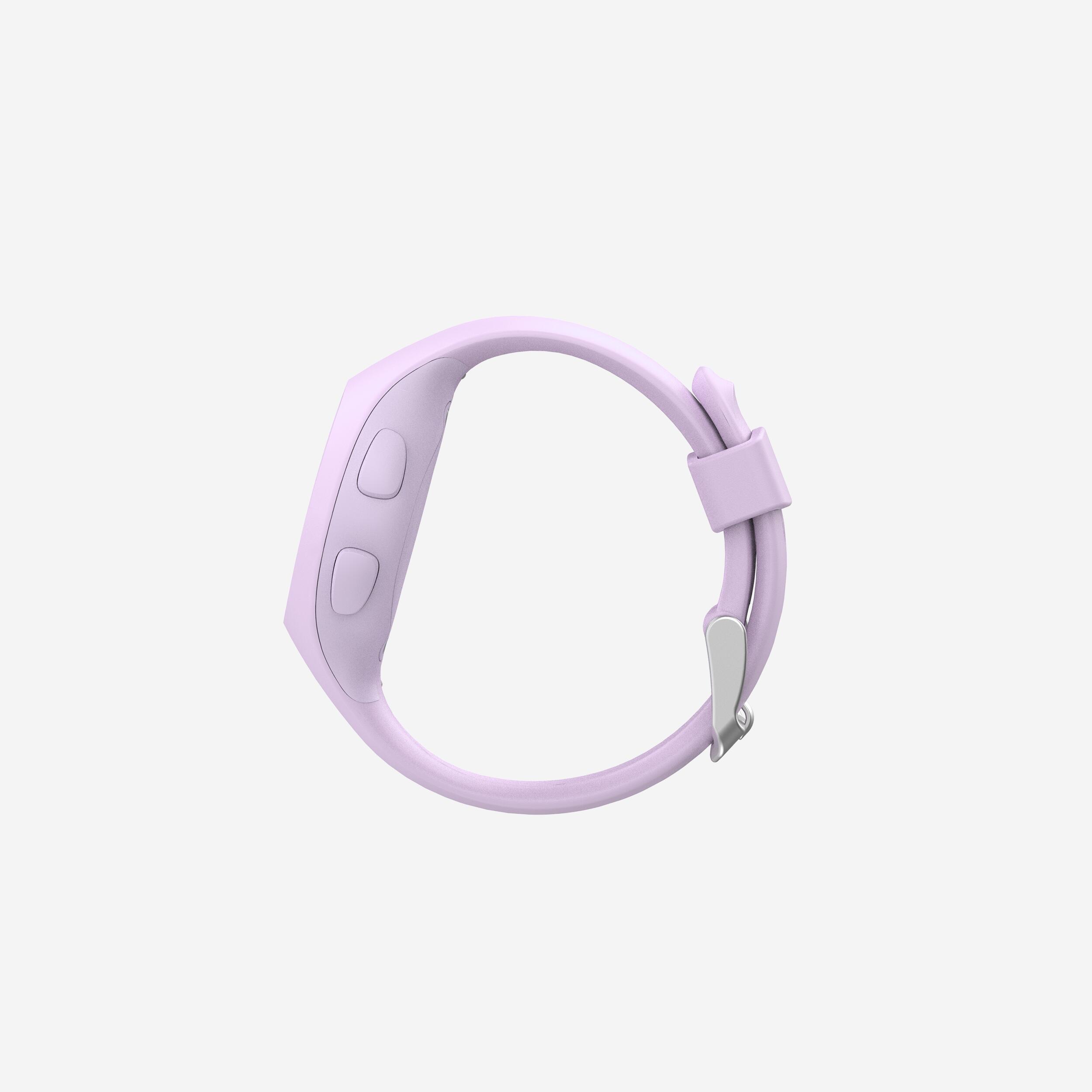 Hardloophorloge met stopwatch W200 S paars 3/4
