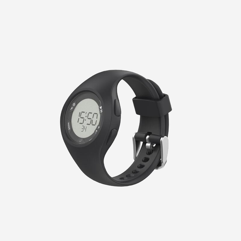 Montre chronomètre de course à pied W200 S noire