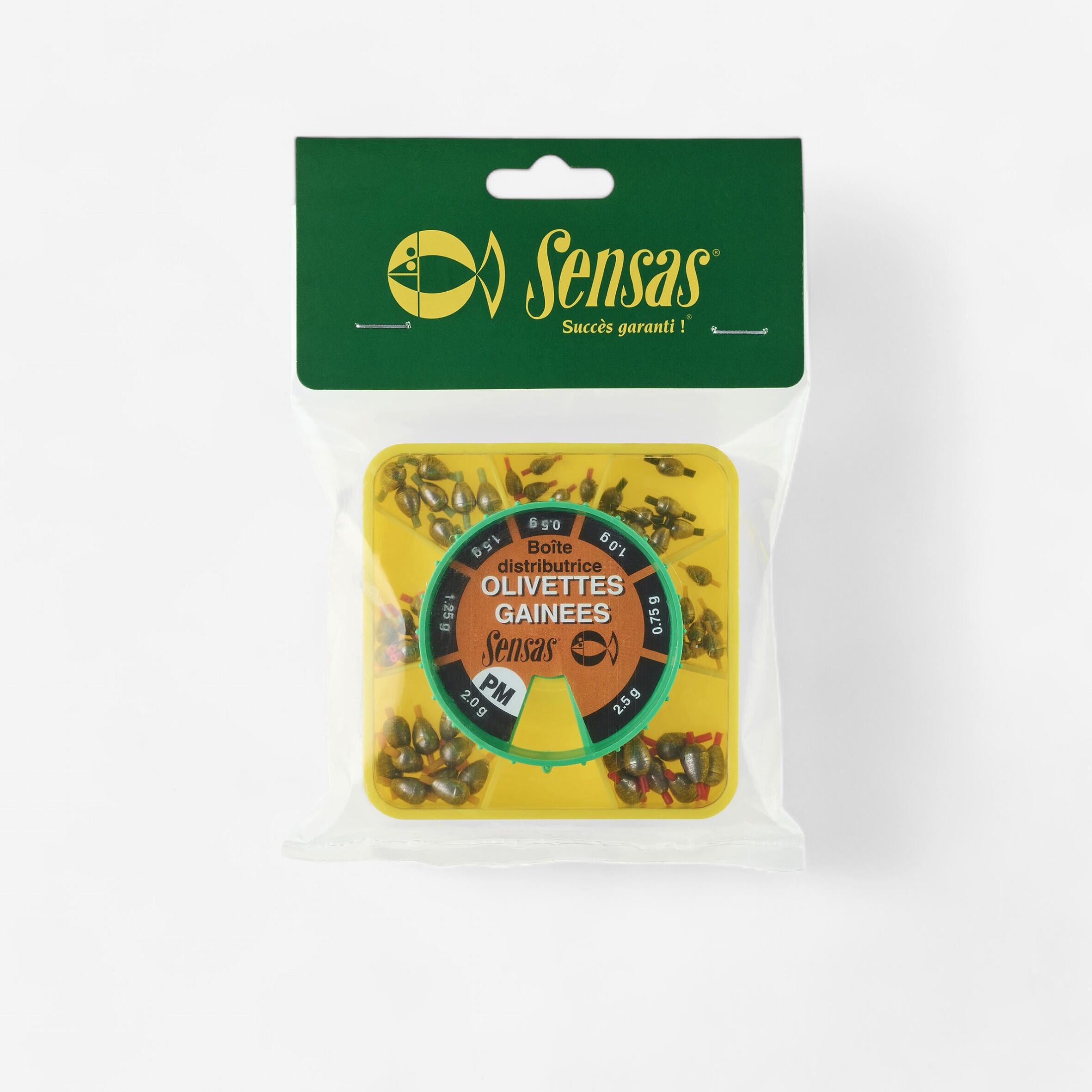 Sensas - Boite Distributrice Pêche Au Coup Olivettes Gainees Pm - Plomb - Peche - Vert - Taille Unique - Decathlon
