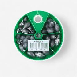 Lest pêche BOITE 5 Cases OLIVES BOMBÉES PERCÉES