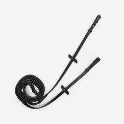 Rênes équitation cuir grip Cheval et Poney - 900 marron foncé