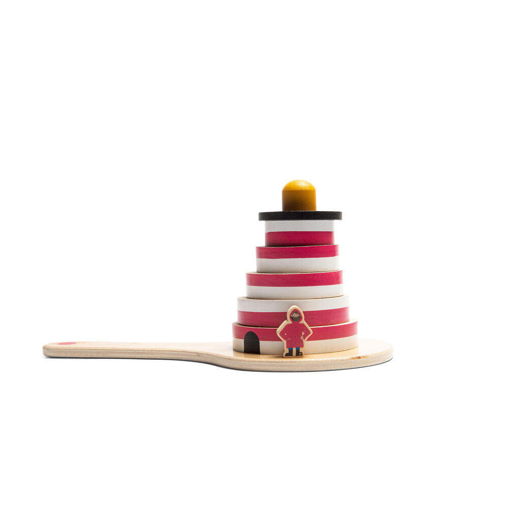 Lighthouse Relay - Kids' Wooden Game of Skill