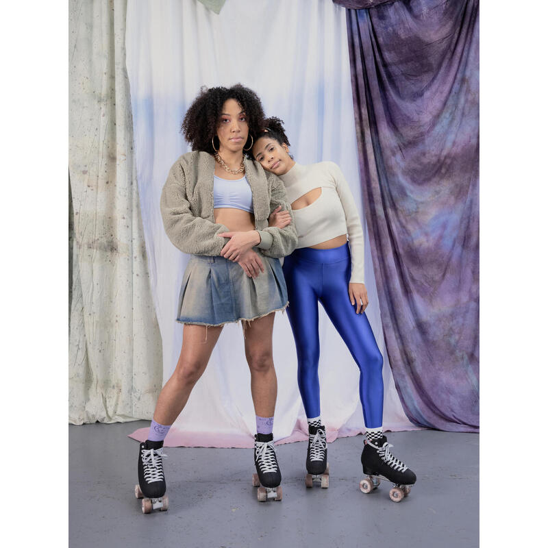 Patine cu rotile Quad Dancing D500 Negru