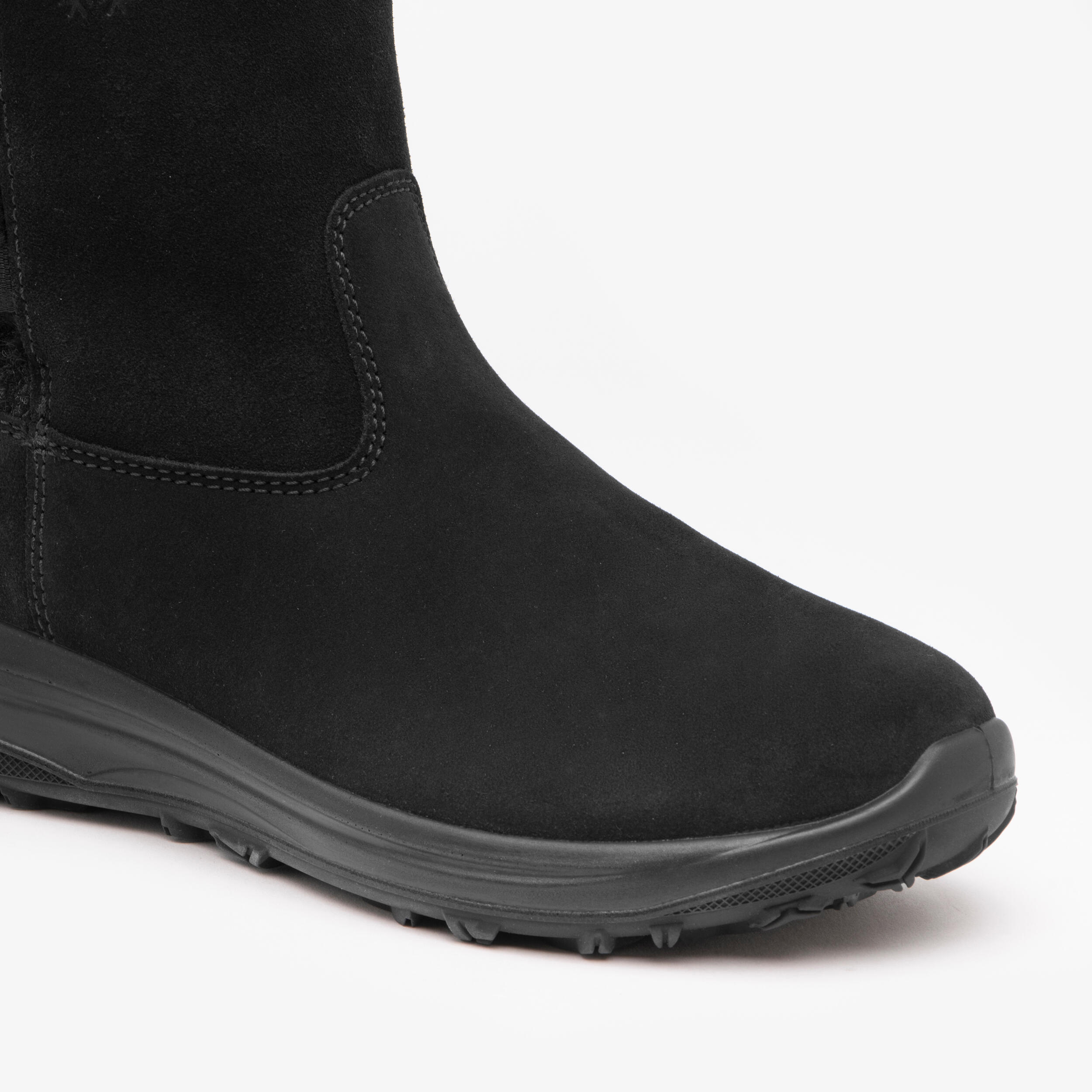 Botas de nieve y apreski impermeables de piel Mujer Quechua SH500 6/7