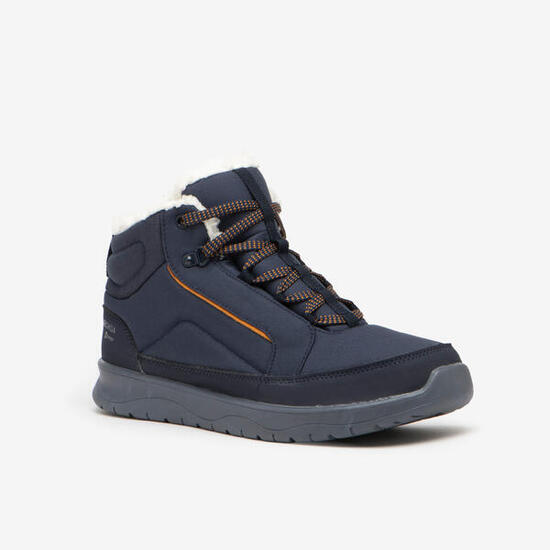 Botas de nieve y apreski impermeables Mujer Quechua NH100 Azul