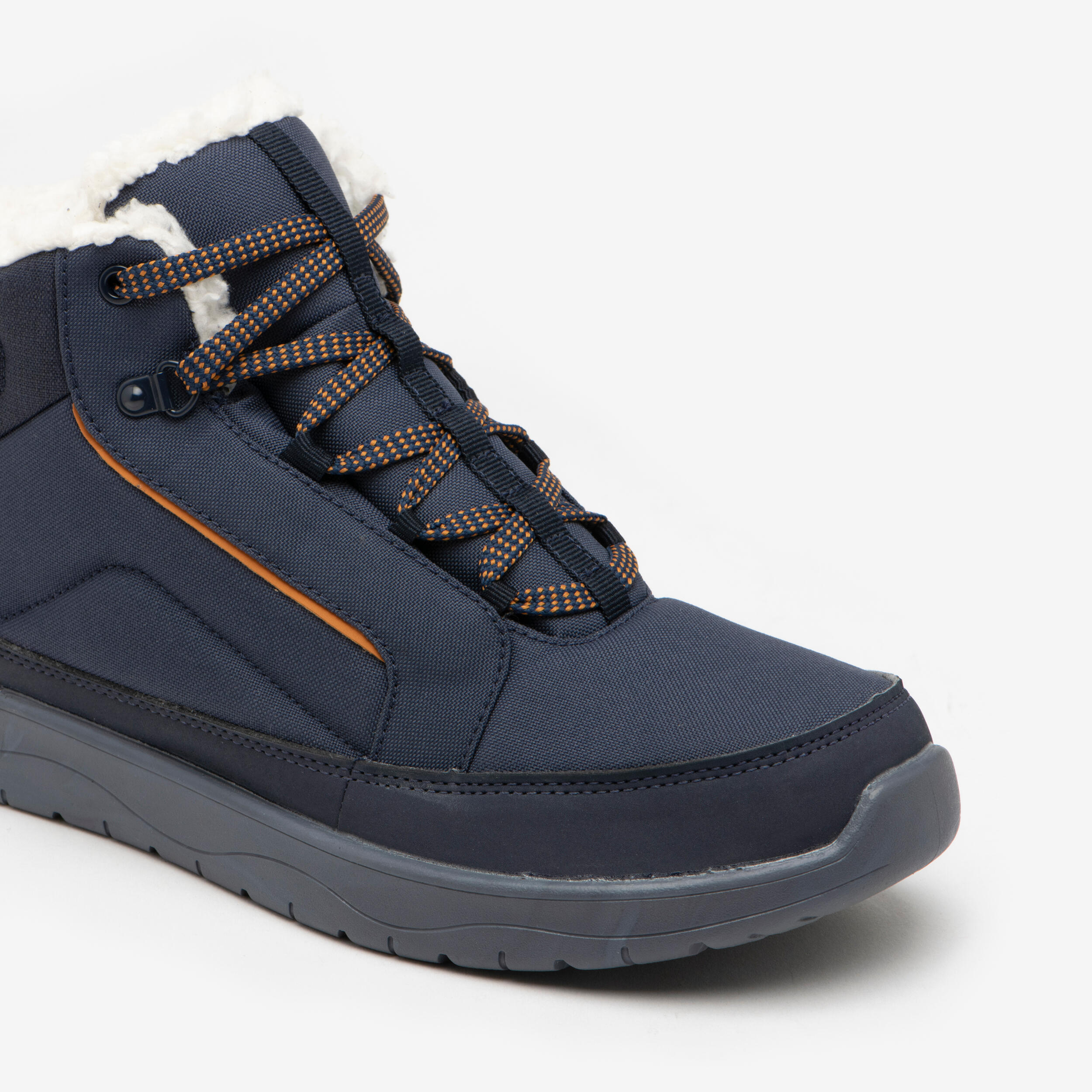 Botas de nieve y apreski impermeables Mujer Quechua NH100 Azul 5/7