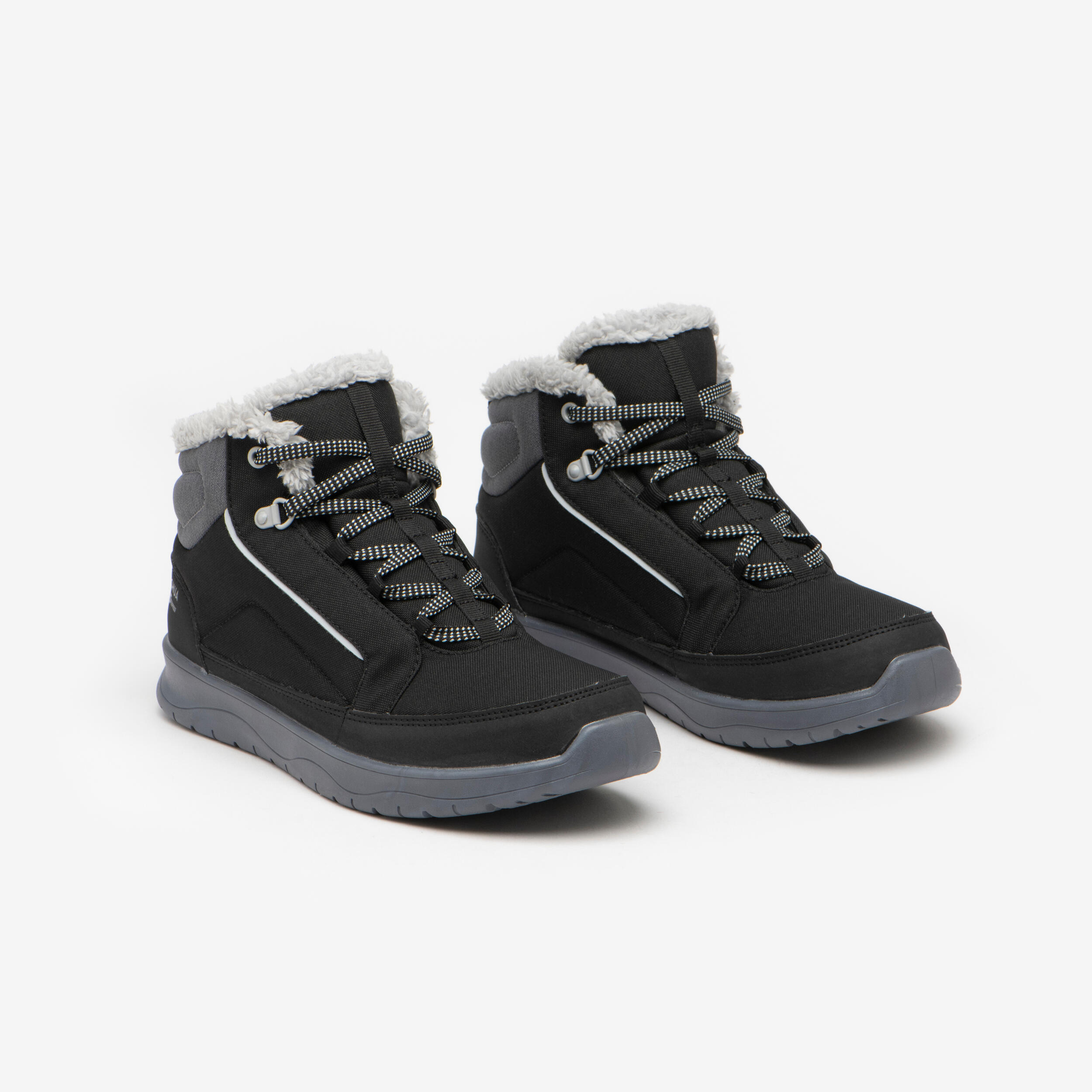 Women’s Warm and Waterproof Winter Boots, NH 100 Mid - QUECHUA