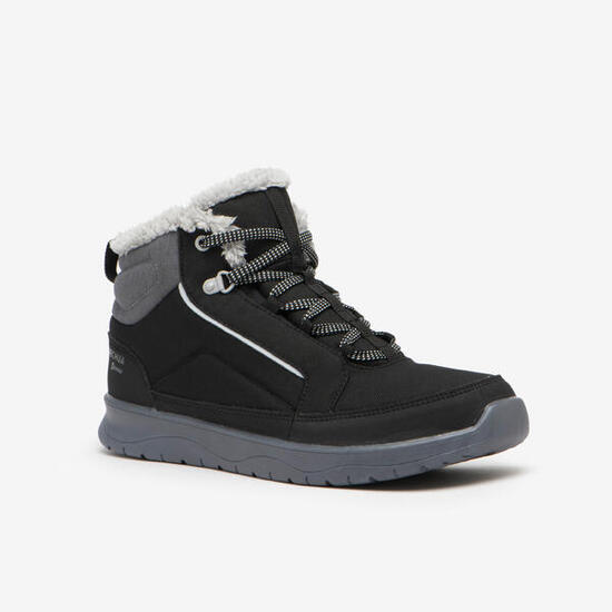 Botas de nieve y apreski impermeables Mujer Quechua NH100 Azul