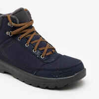 Men’s warm and waterproof hiking boots - SH100 Mid-height