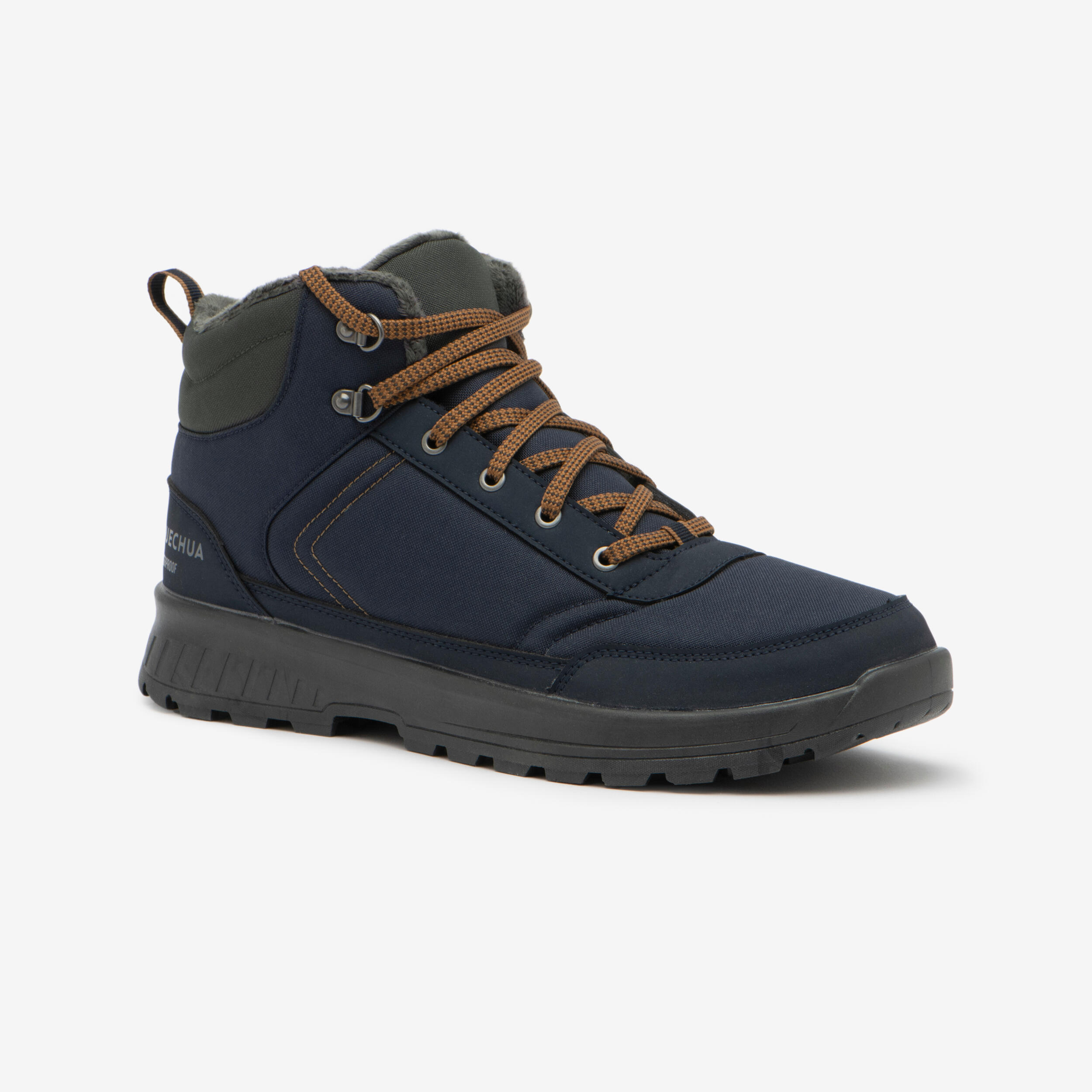 Men's Waterproof Snow Boots SH100 Blue 9/11