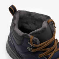 Men’s warm and waterproof hiking boots - SH100 Mid-height