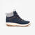 Chaussures hiver de randonnée en cuir et imperméables femme, NH900 bleu