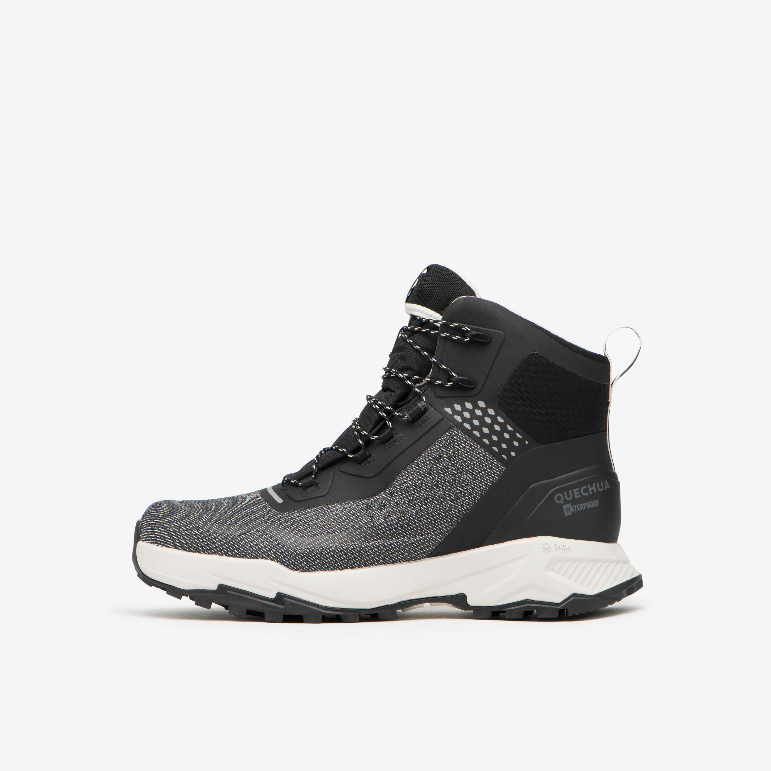 CC-Los Waterdichte wandelschoenen voor heren - outdoor wandelschoenen werklaarzen midden-top maat 6-12,5, Zwart, 39 EU