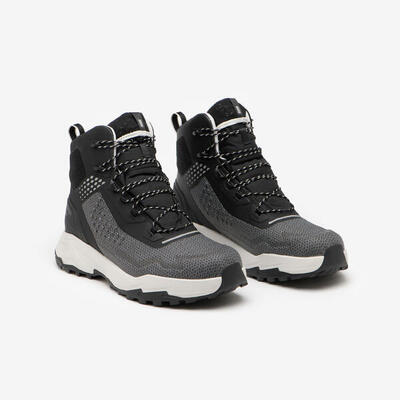 Scarpe calde trekking uomo MH900 impermeabili nere