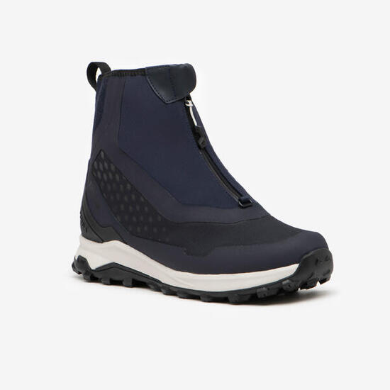 Botas cálidas de senderismo impermeables hombre, MH900 Pro Mid azul