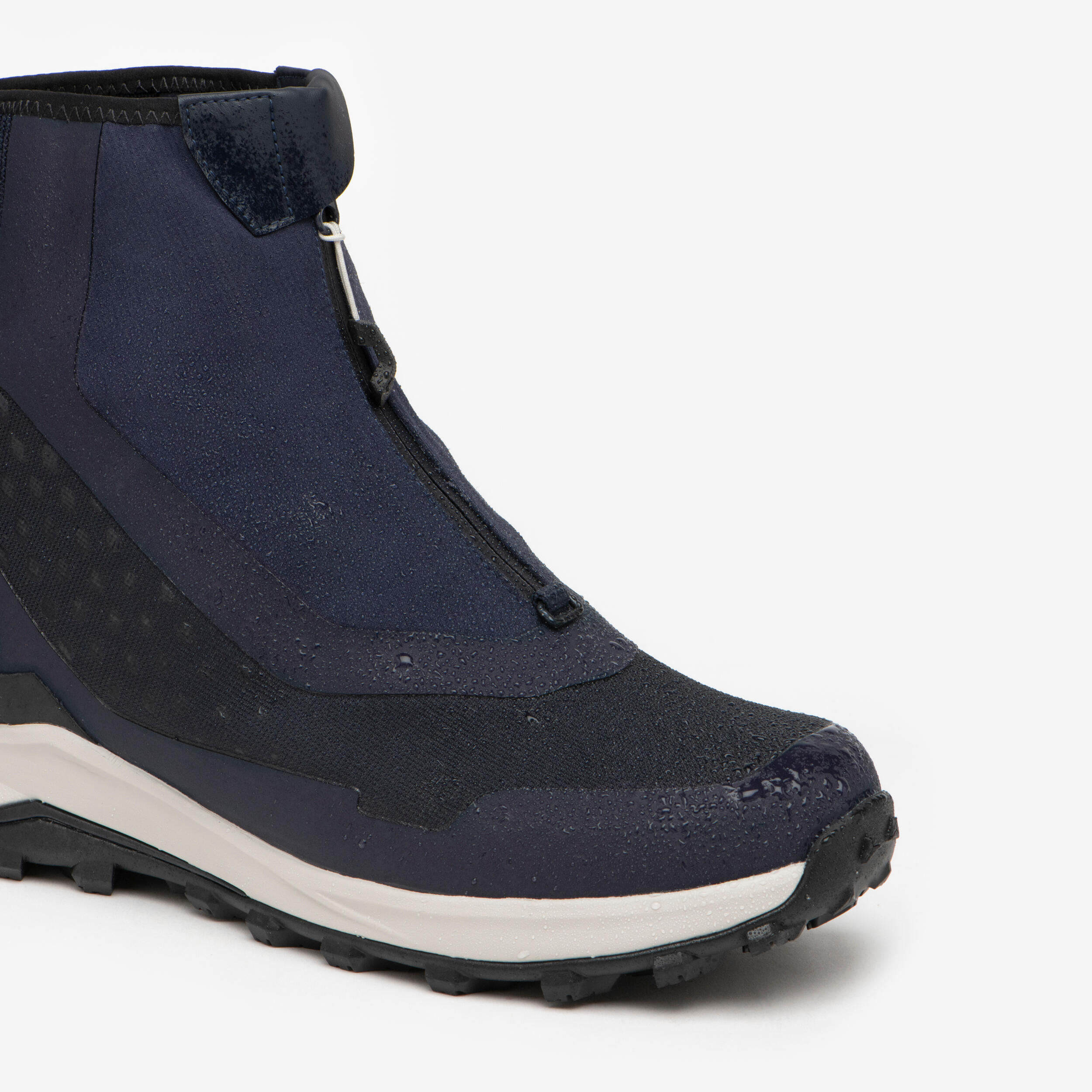Warme und wasserdichte Wanderschuhe für Herren, MH900 Pro Mid blau 3/8