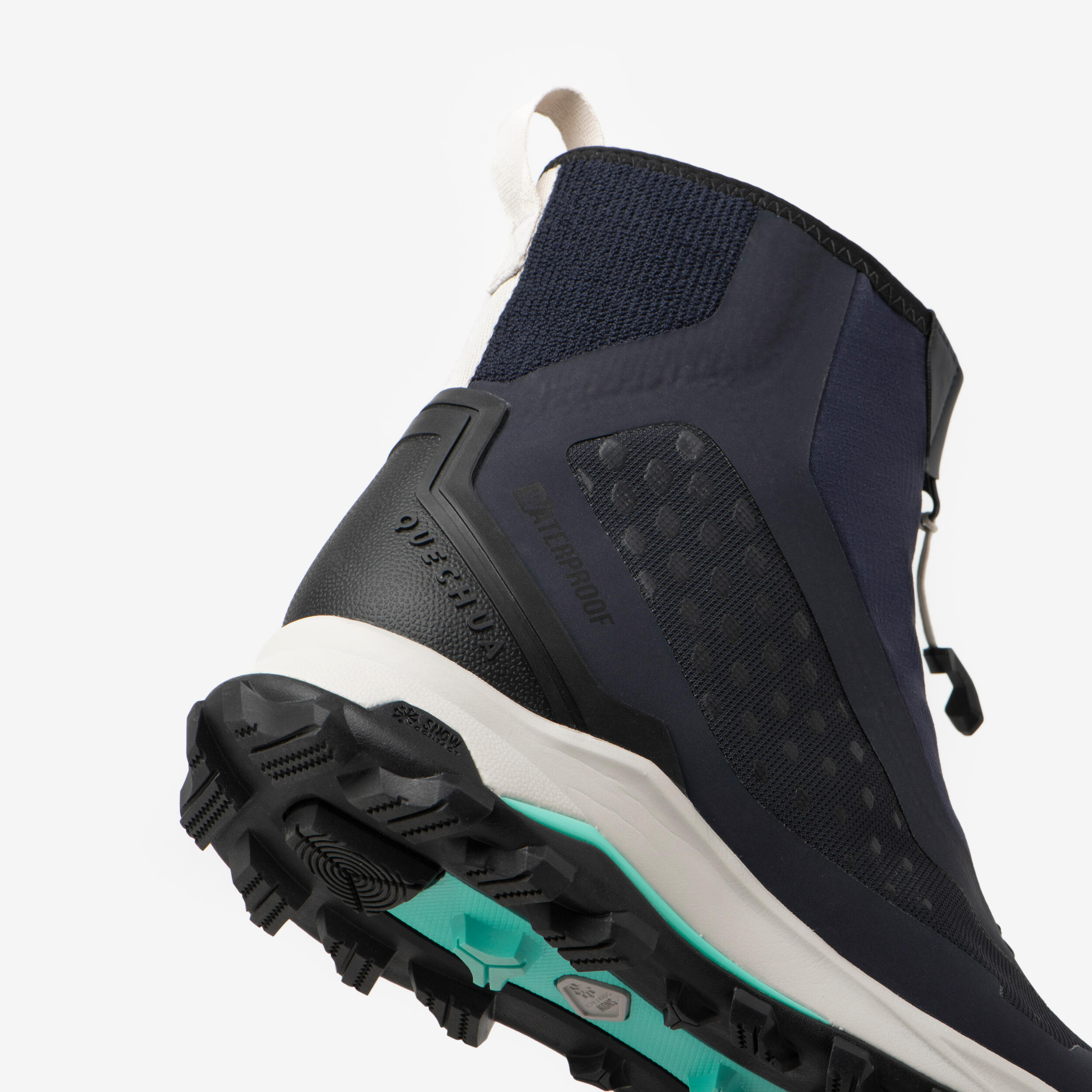 Warme, wasserdichte Wanderschuhe für Damen, MH900 Pro Mid Blau 6/9