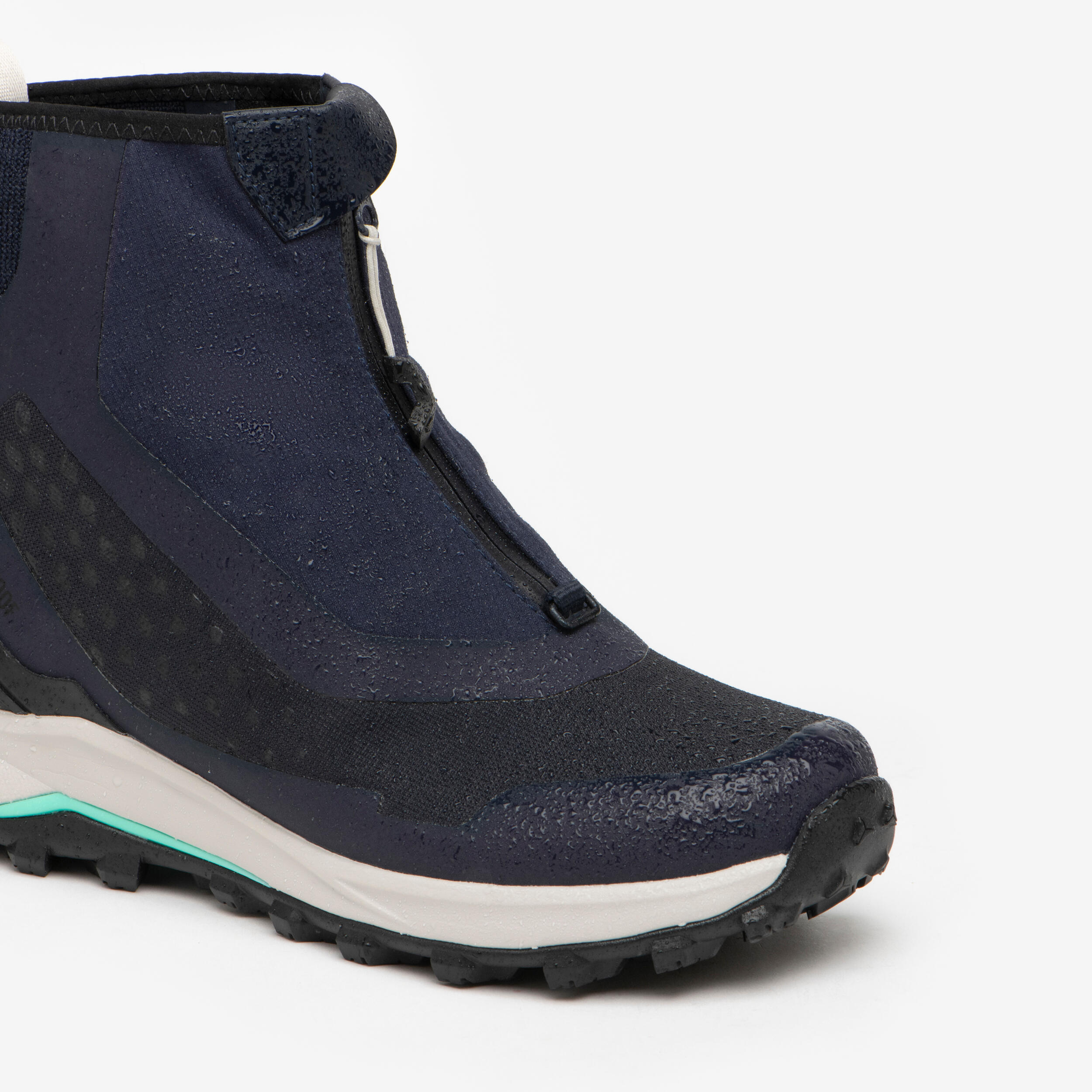 Warme, wasserdichte Wanderschuhe für Damen, MH900 Pro Mid Blau 3/9