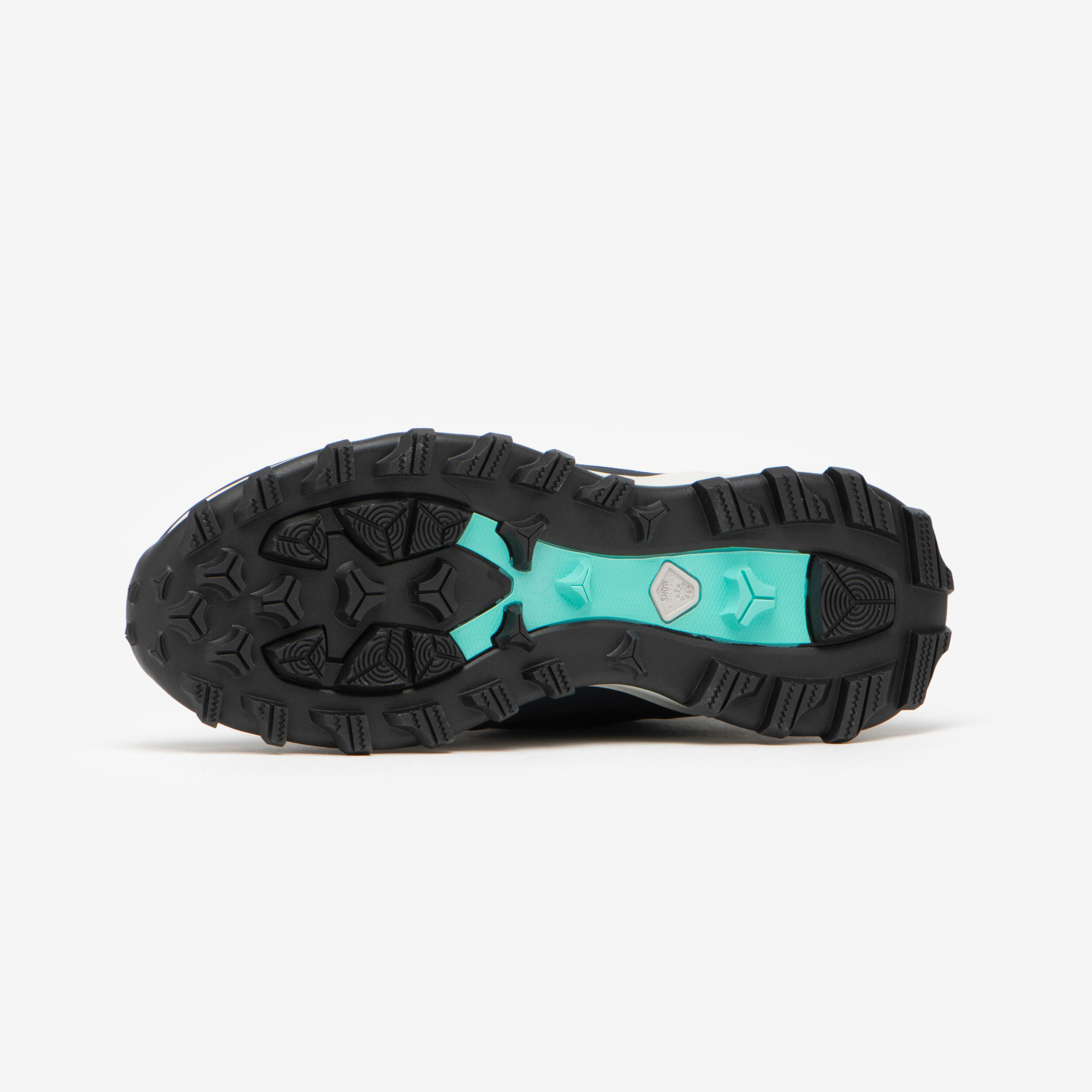 Warme, wasserdichte Wanderschuhe für Damen, MH900 Pro Mid Blau 4/9
