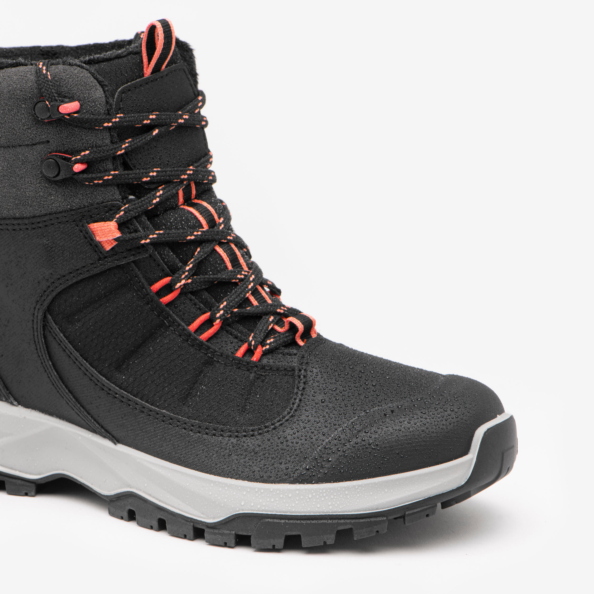 Warm, waterproof hiking boots - SH500 mountain - MID Women's