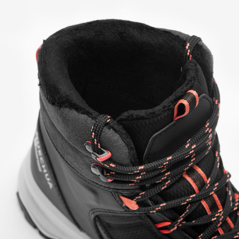 Winterschuhe Damen halbhoch warm wasserdicht Winterwandern - SH500 Mountain