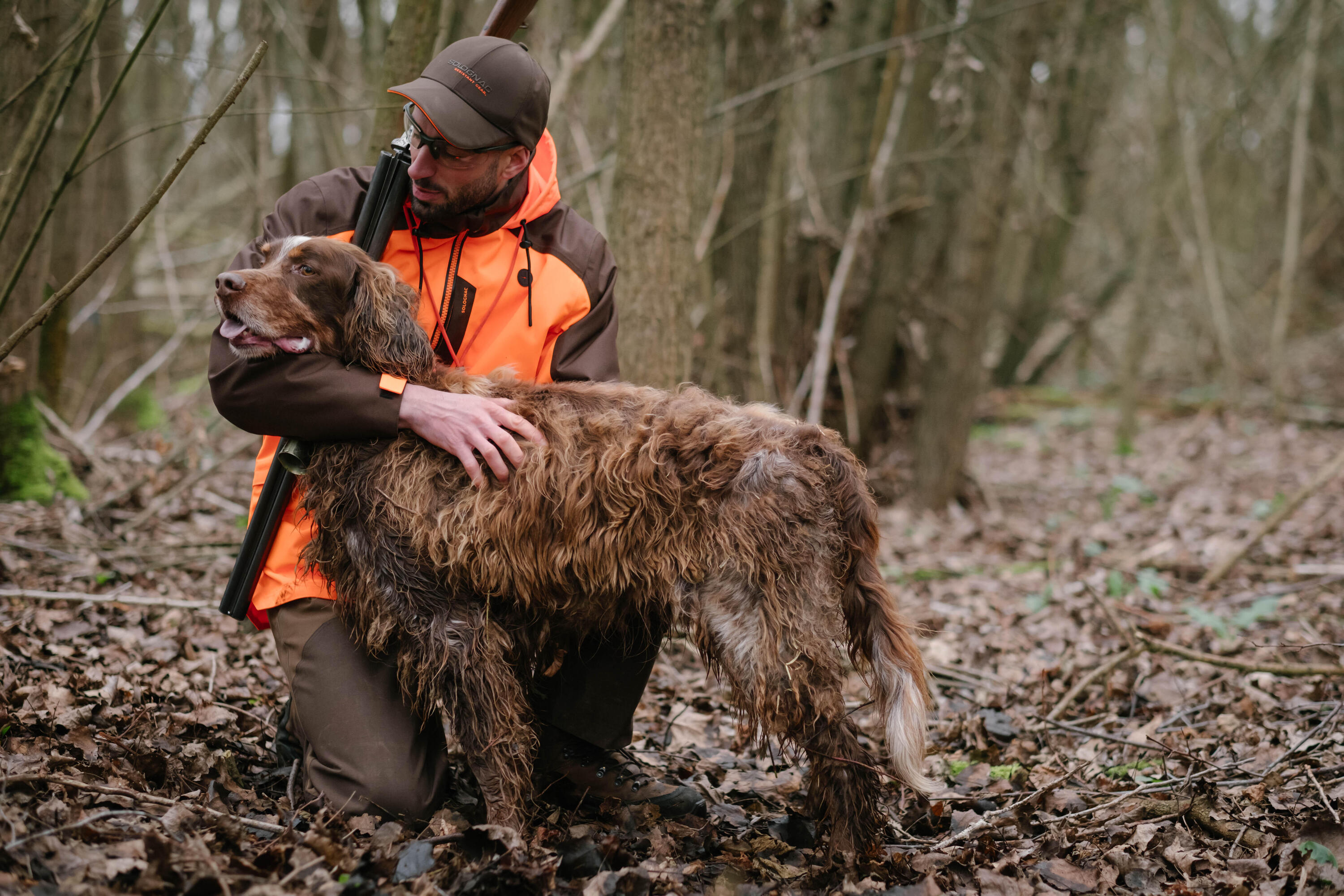 Veste de chasse fluo epi supertrack 500 17/19