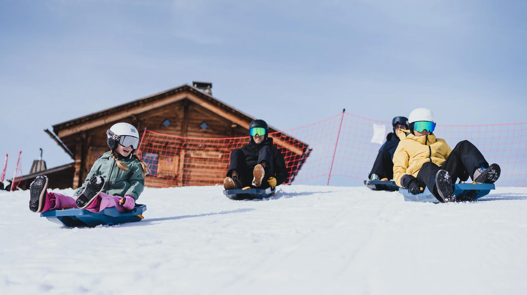 Comment piloter sa luge plateau ?