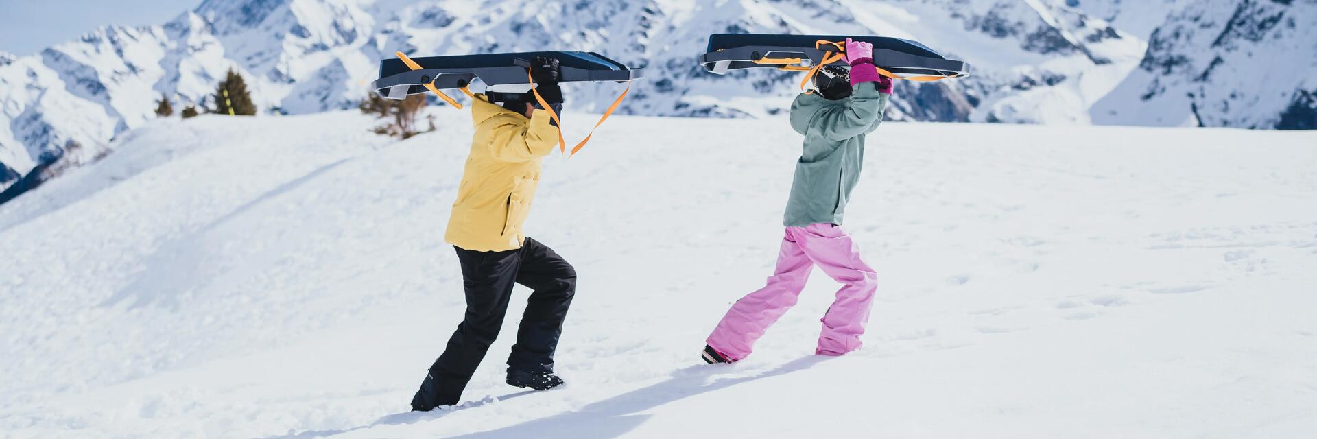 Enfants et luge