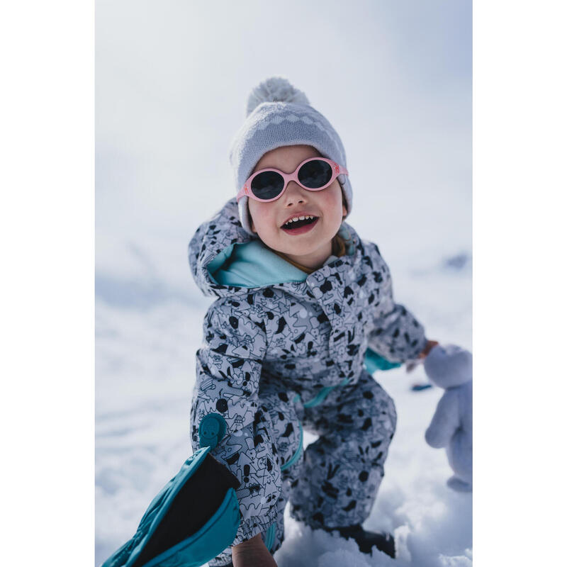 Manoplas de esquí y nieve Bebé Wedze Lugik 500