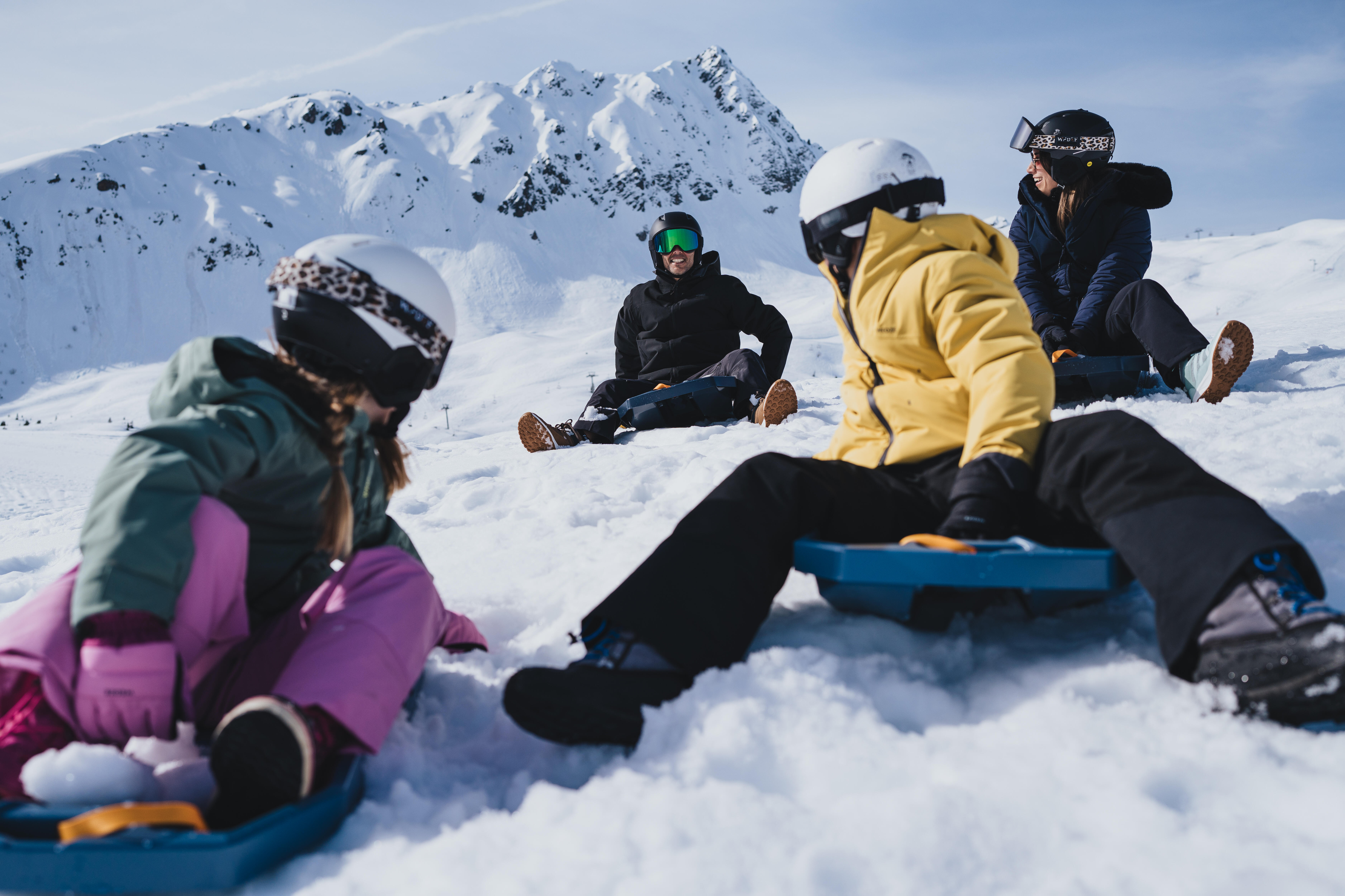 Trineo para nieve