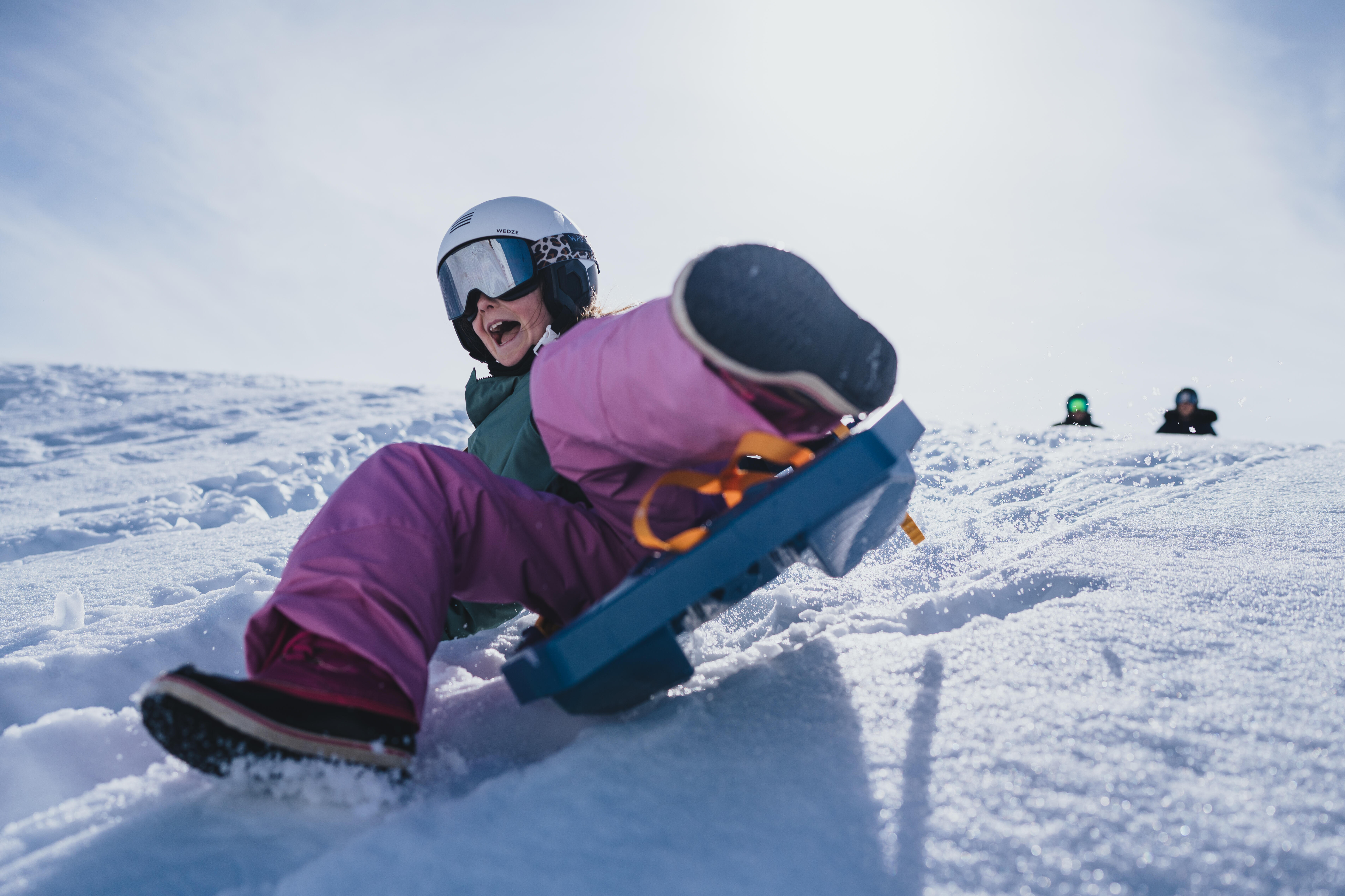 Traîneau à neige avec freins enfant – 500 Trilugik 3-10 ans - WEDZE