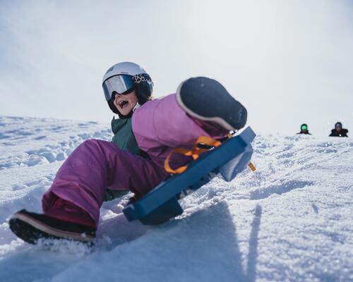Comment piloter sa luge plateau ?