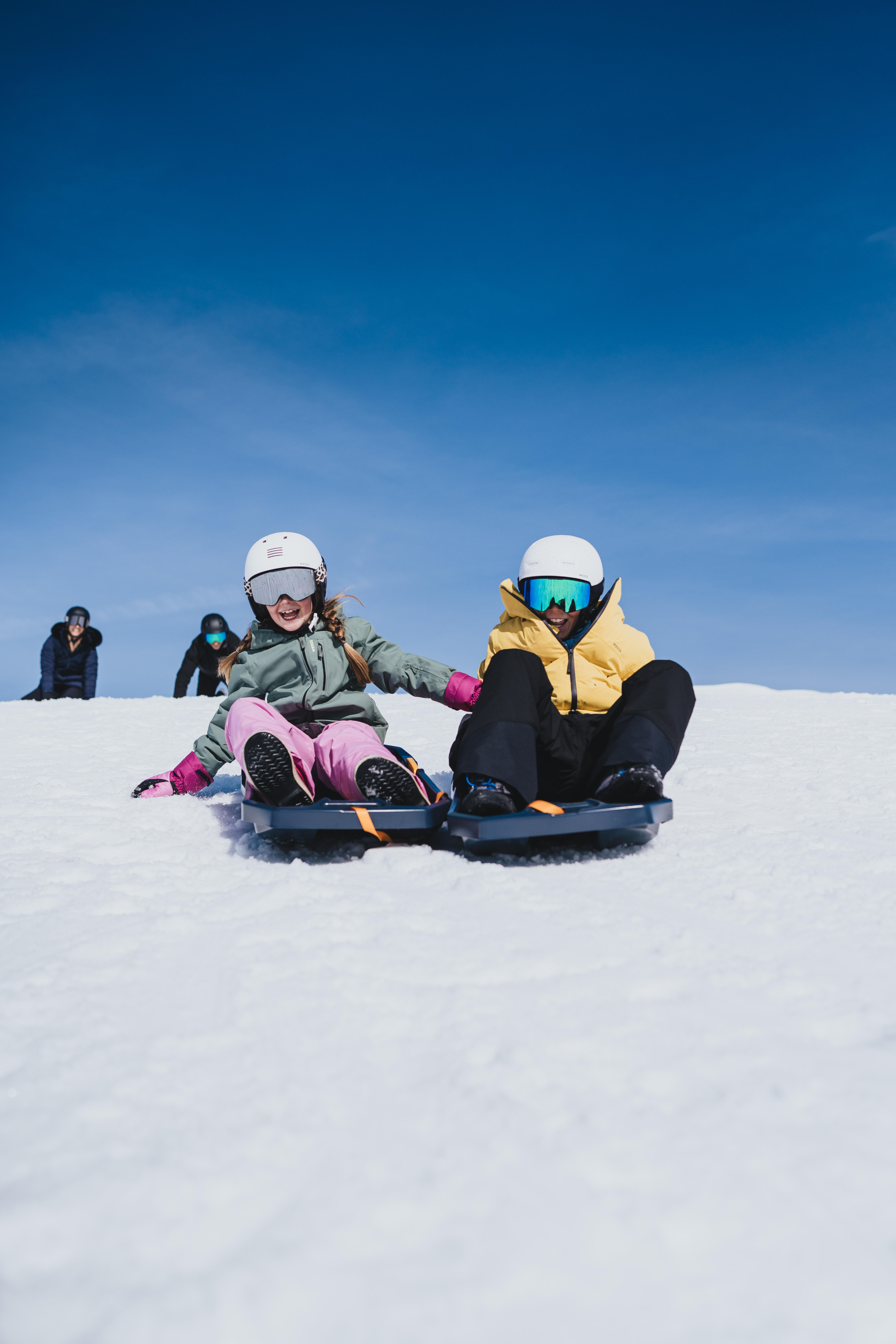 Traîneau à neige avec freins enfant – 500 Trilugik 3-10 ans - WEDZE