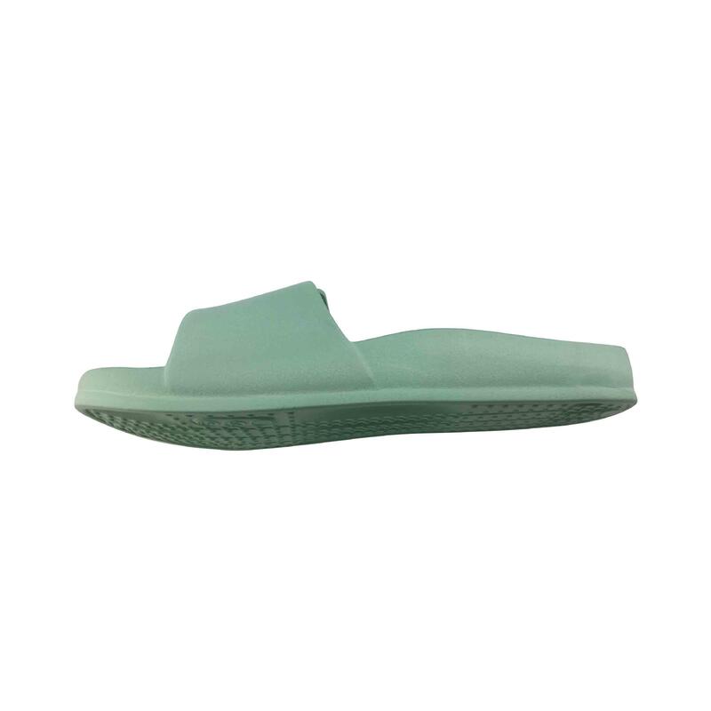 Chanclas mujer verde