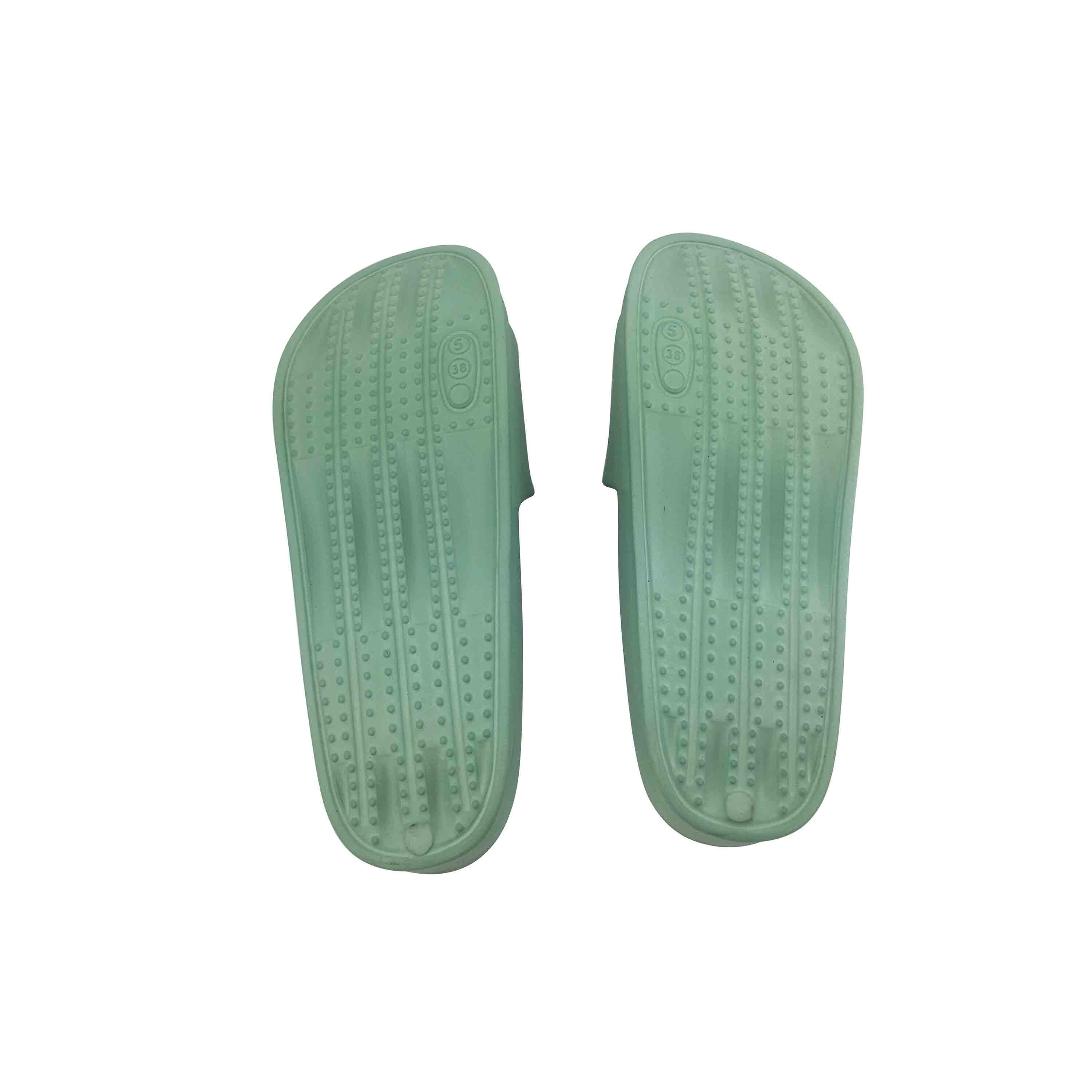 Chanclas mujer verde 3/7