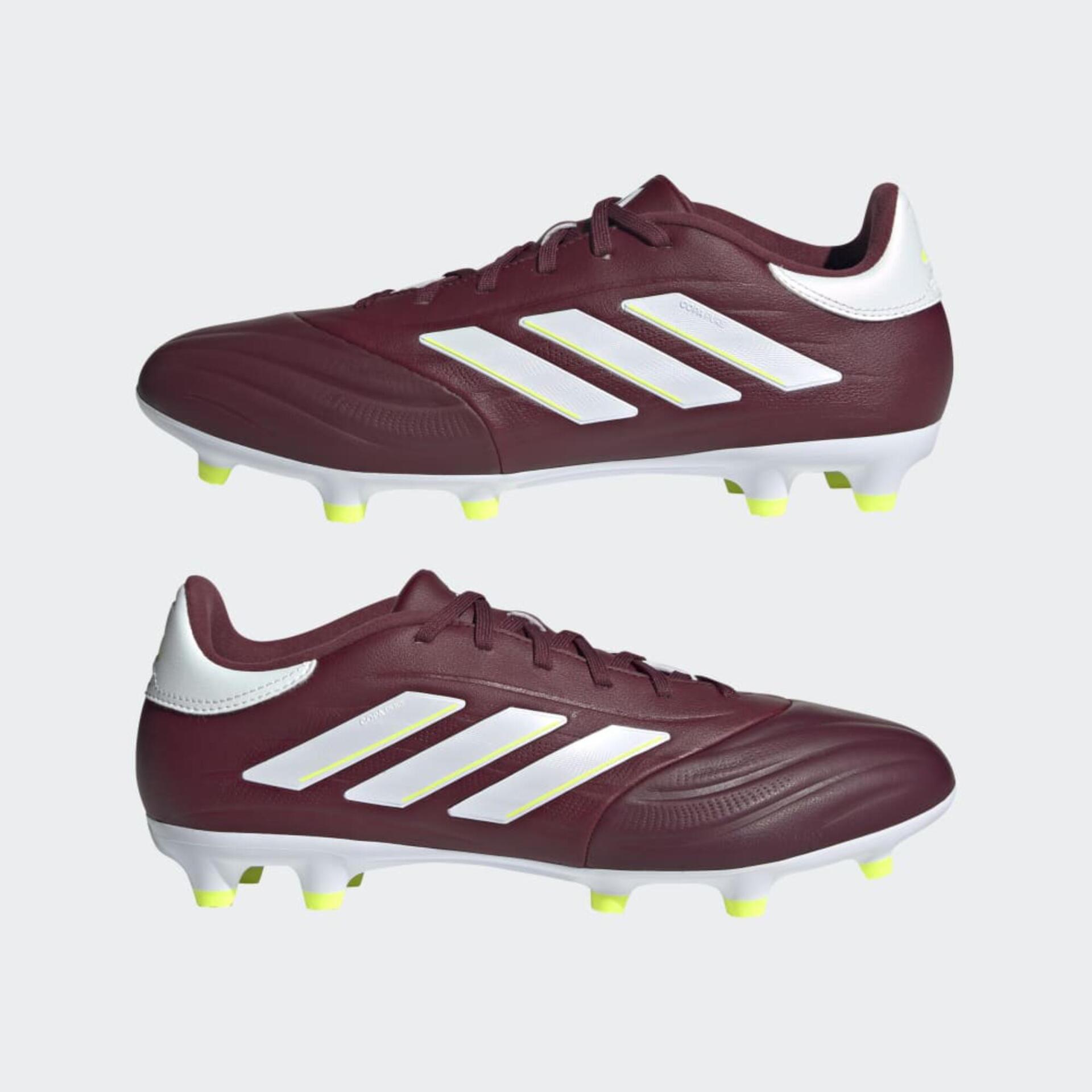 Adidas men's football boots copa ii league firm ground shadow red