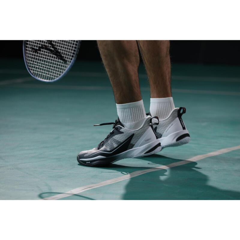 BADMINTONSCHOENEN VOOR HEREN BS LITE 960 ANTRACIET