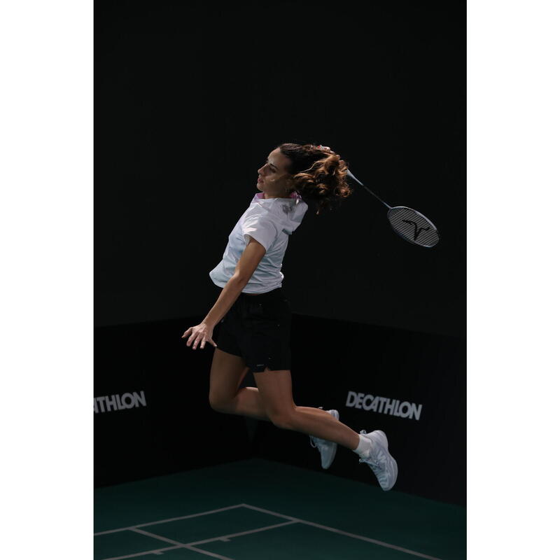 Încălțăminte de badminton BS Lite 960 - Alb-Gri Damă