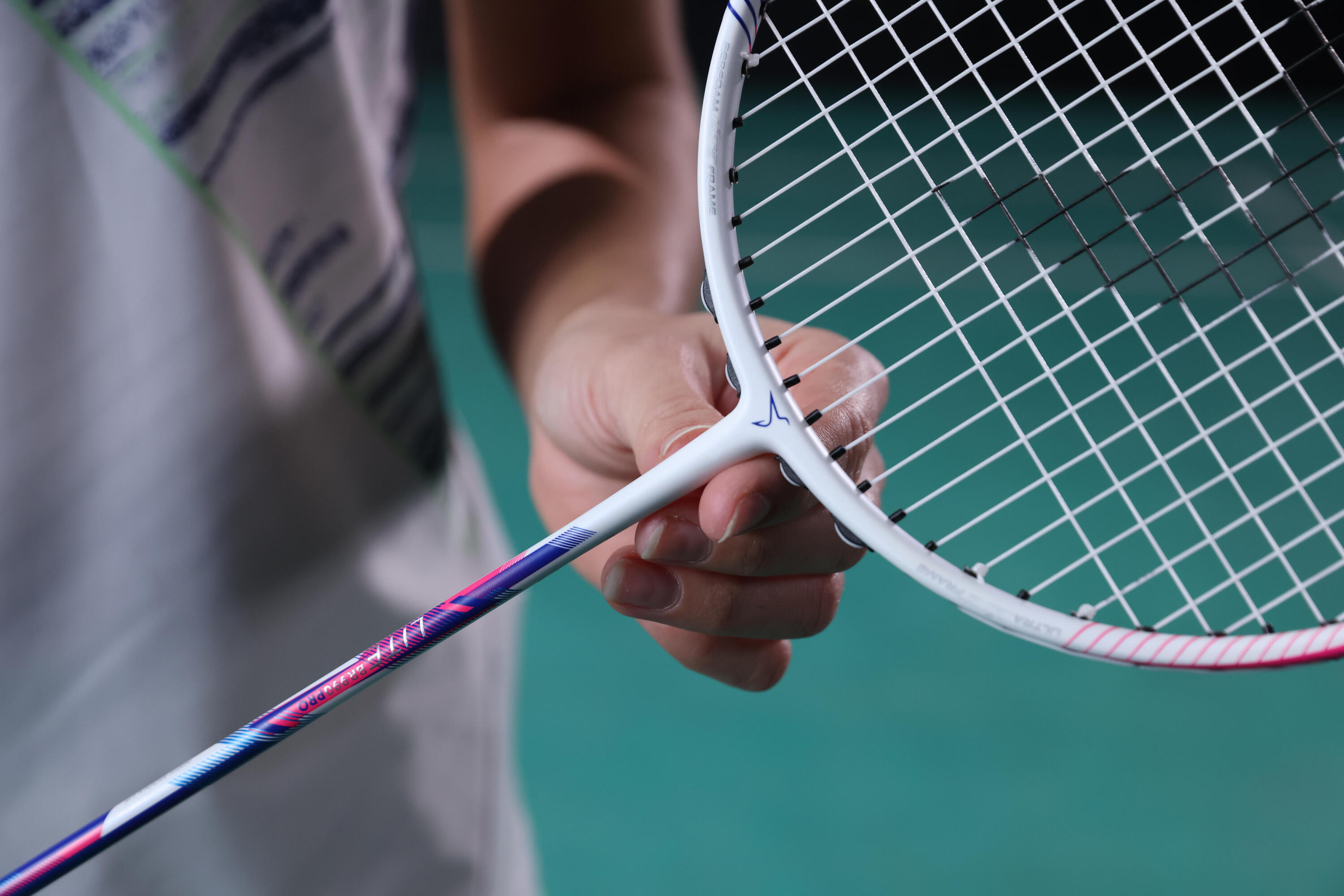 Racchetta badminton adulto BR LITE 990 PRO rosa 7/12