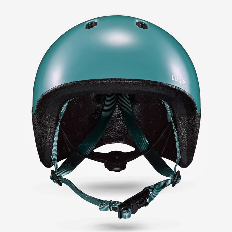 Casque ski enfant de 12 à 36 mois ( XXS : 44 - 49 cm ) 2 en 1 turquoise