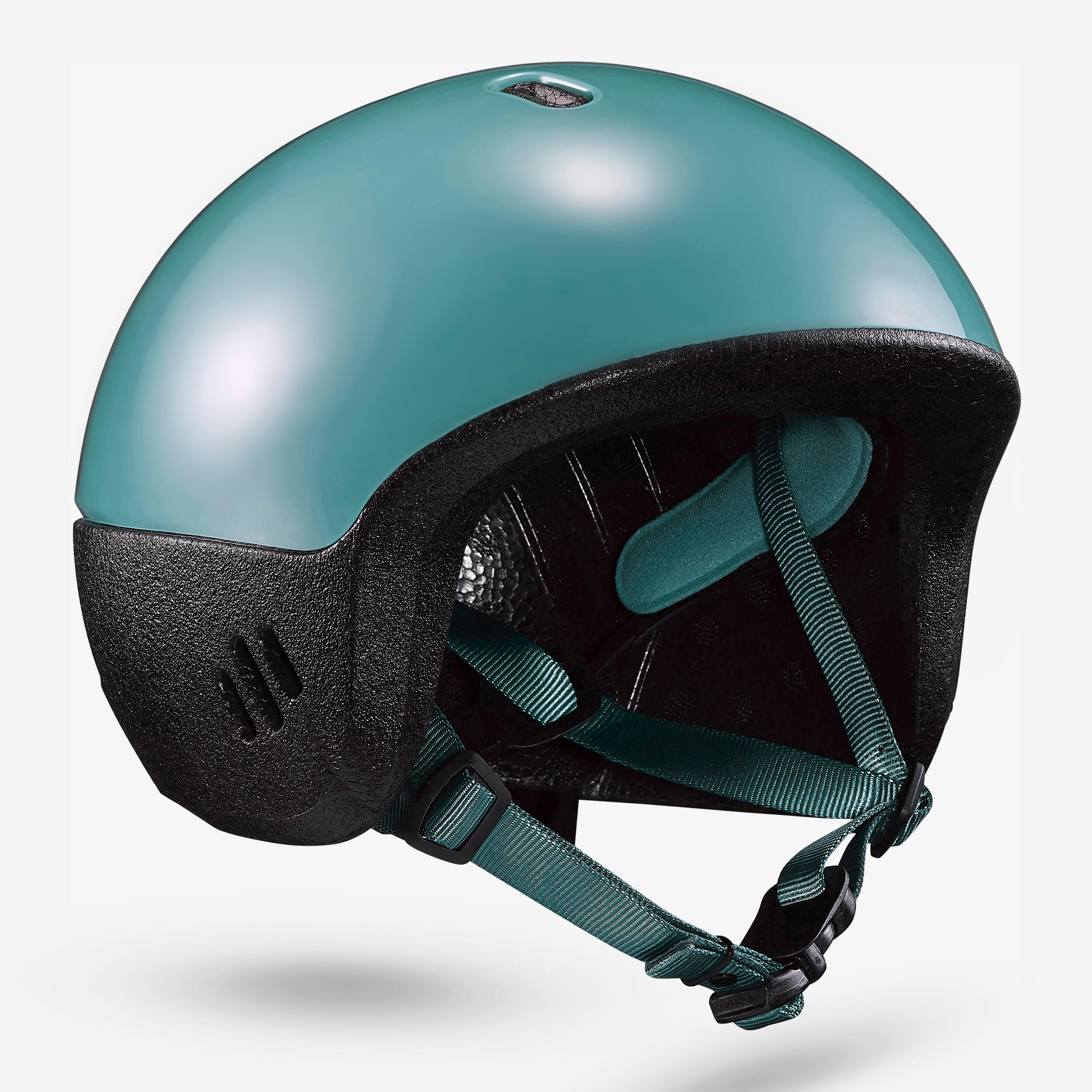 WEDZE Helm Kinder 2-in-1-Ski-/Schlittenhelm Baby türkis