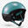 Casque ski enfant de 12 à 36 mois ( XXS : 44 - 49 cm ) 2 en 1 turquoise