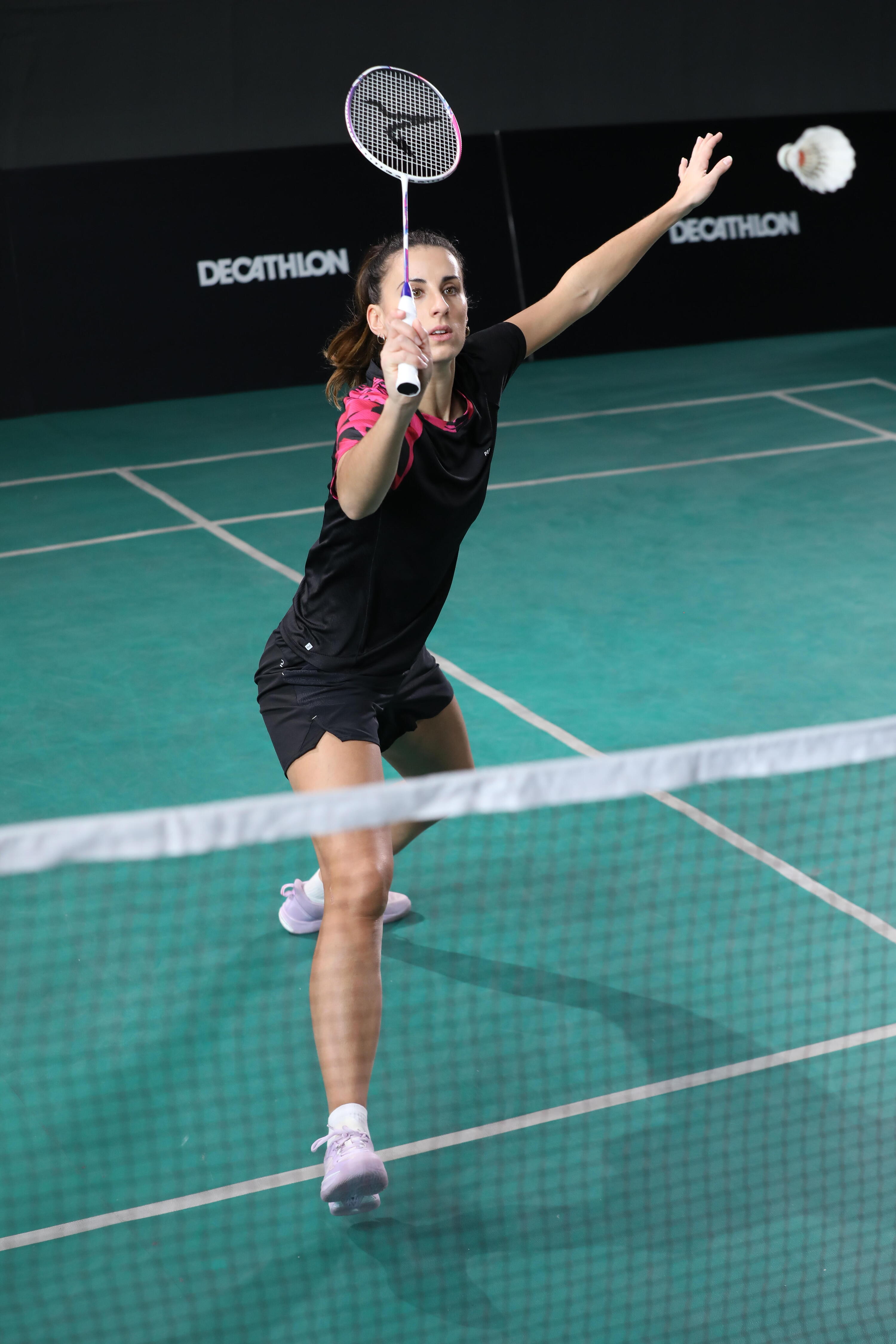 Racchetta badminton adulto BR LITE 990 PRO rosa 9/12