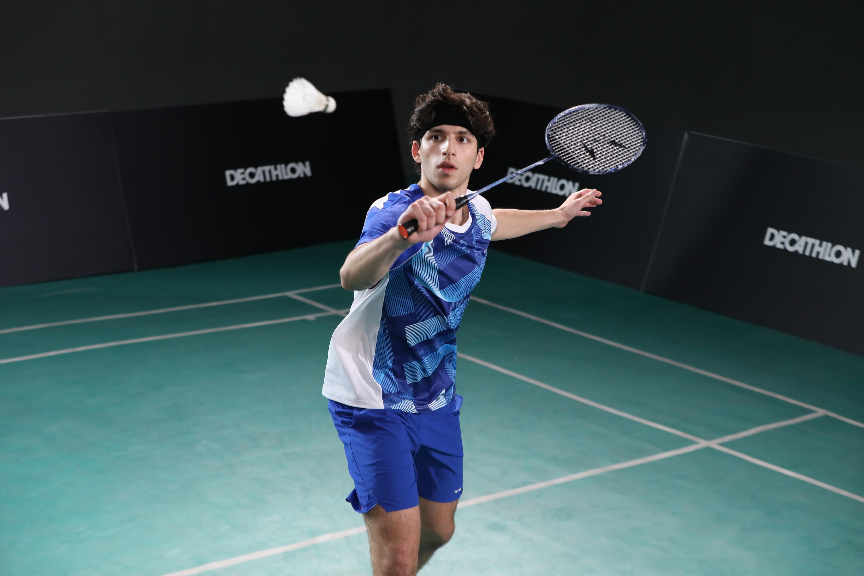 Racchetta badminton adulto BR SENSATION 960 blu 28/28