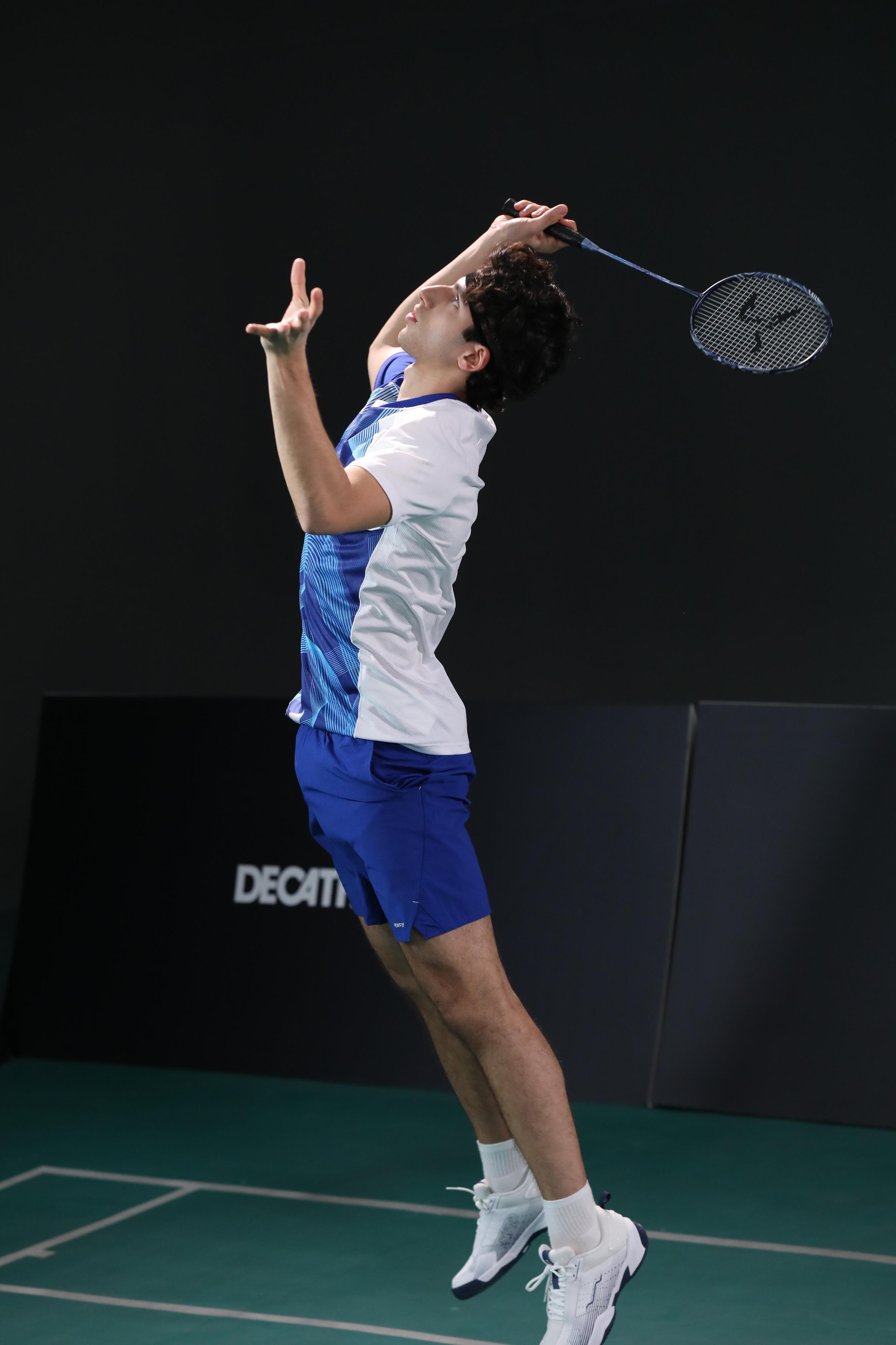 Racchetta badminton adulto BR SENSATION 960 blu 27/28