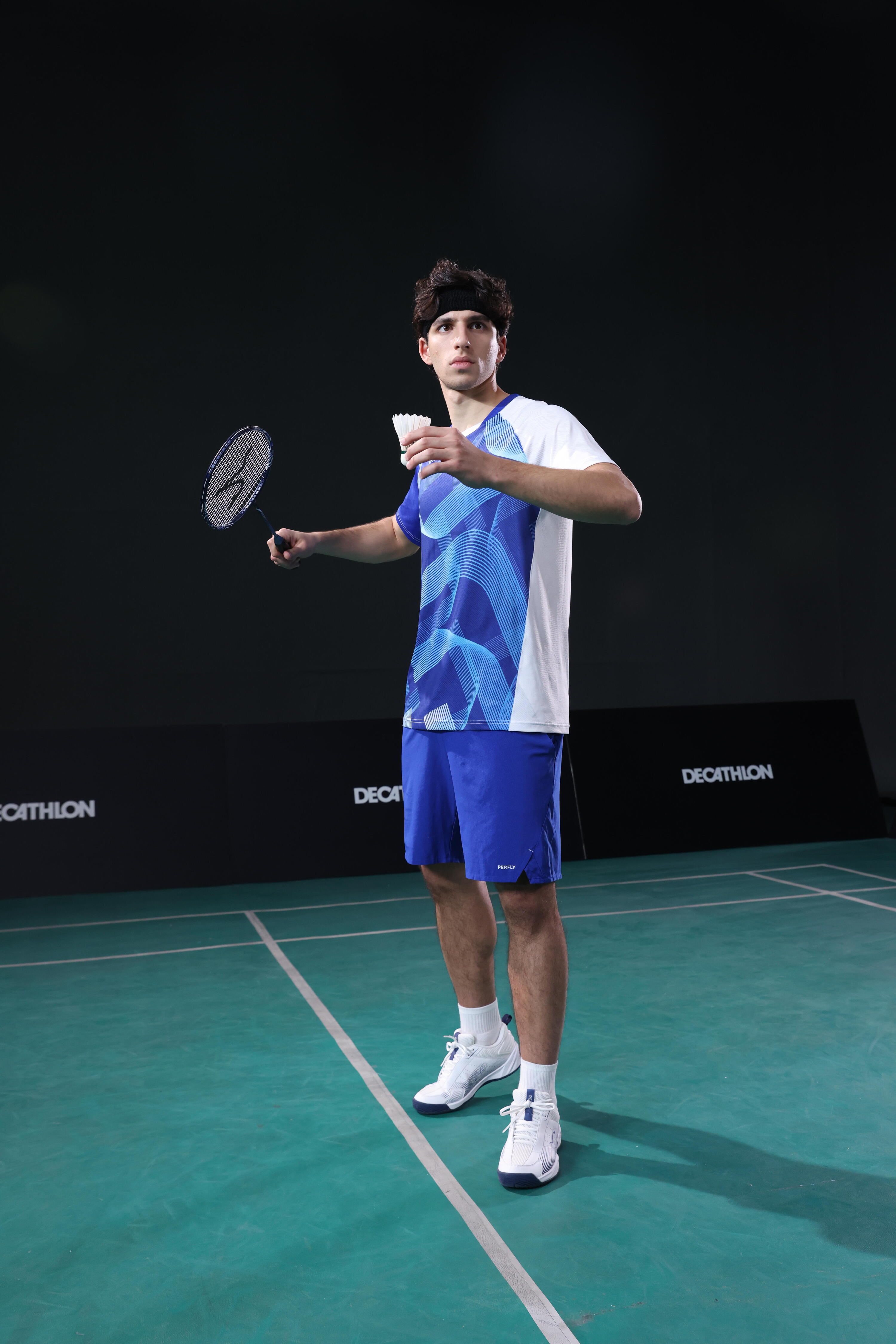 Racchetta badminton adulto BR SENSATION 960 blu 23/28