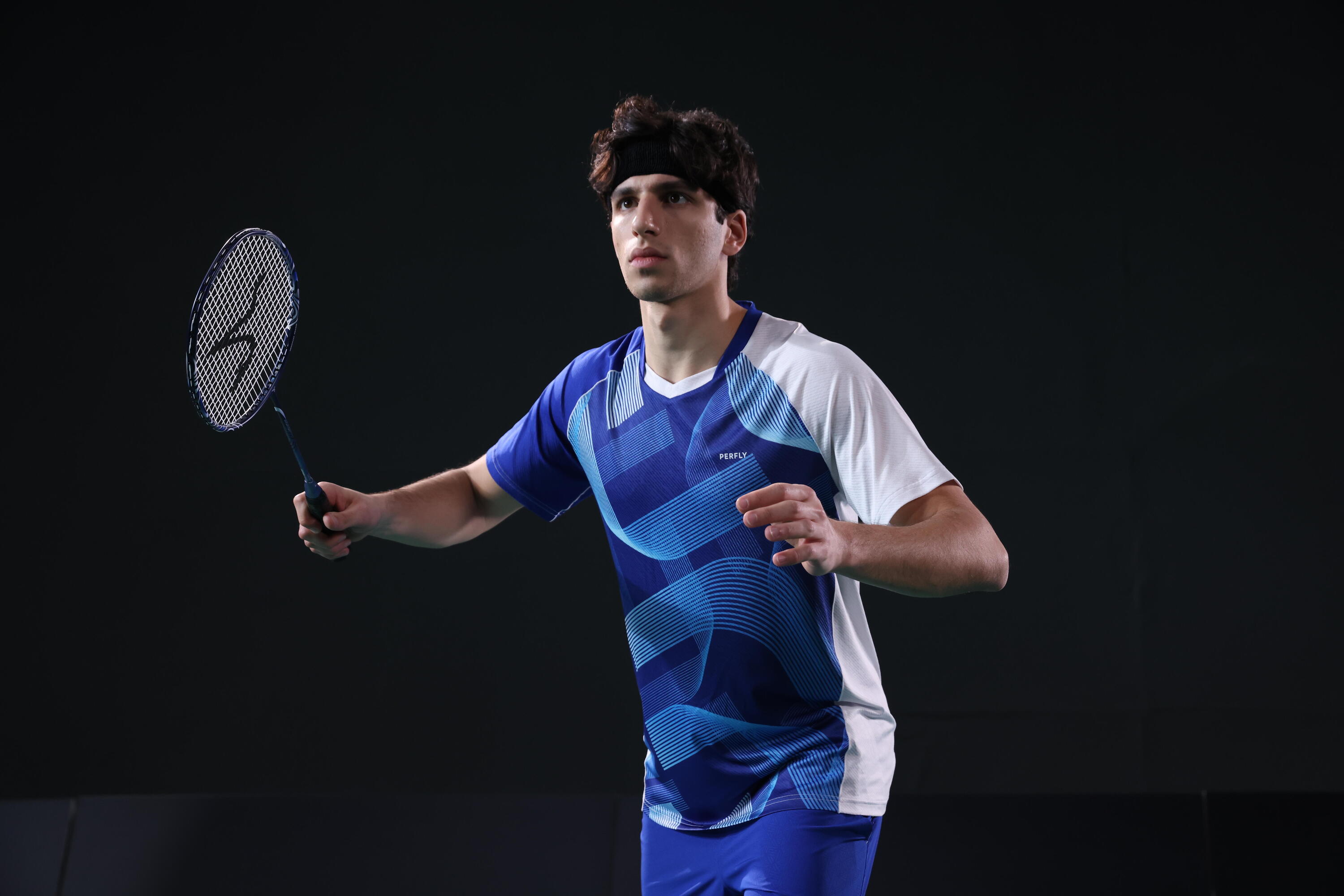 Racchetta badminton adulto BR SENSATION 960 blu 21/28