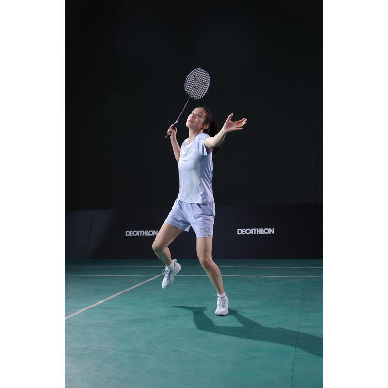 Încălțăminte de badminton BS Lite 960 - Alb-Gri Damă