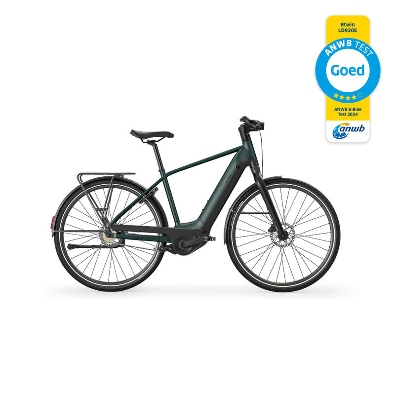 Elektrische stadsfiets met automatische Owuru versnelling LD 920E hoog frame